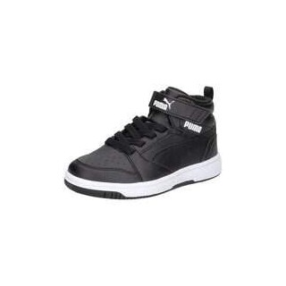 PUMA Rebound V6 Mid WTR AC + PS Mädchen|Jungen schwarz|schwarz