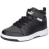 PUMA Rebound V6 Mid WTR AC + PS Mädchen|Jungen schwarz|schwarz