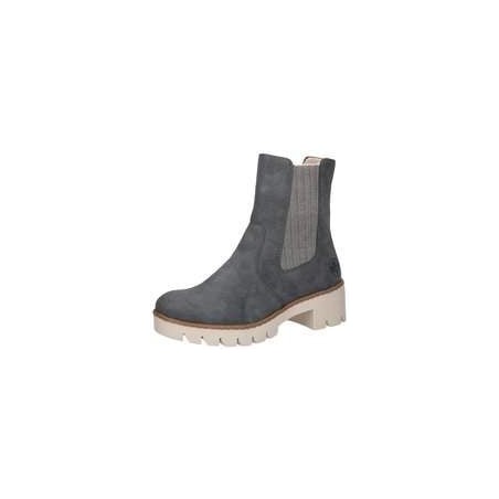 Rieker Stiefelette Damen blau|blau