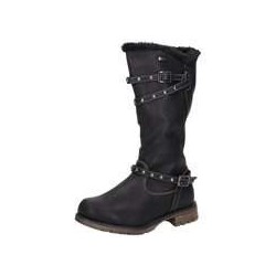 Barbarella Stiefel Mädchen schwarz|schwarz