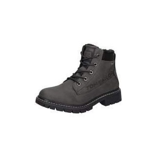 Tom Tailor Schnür Boots Damen grau|grau