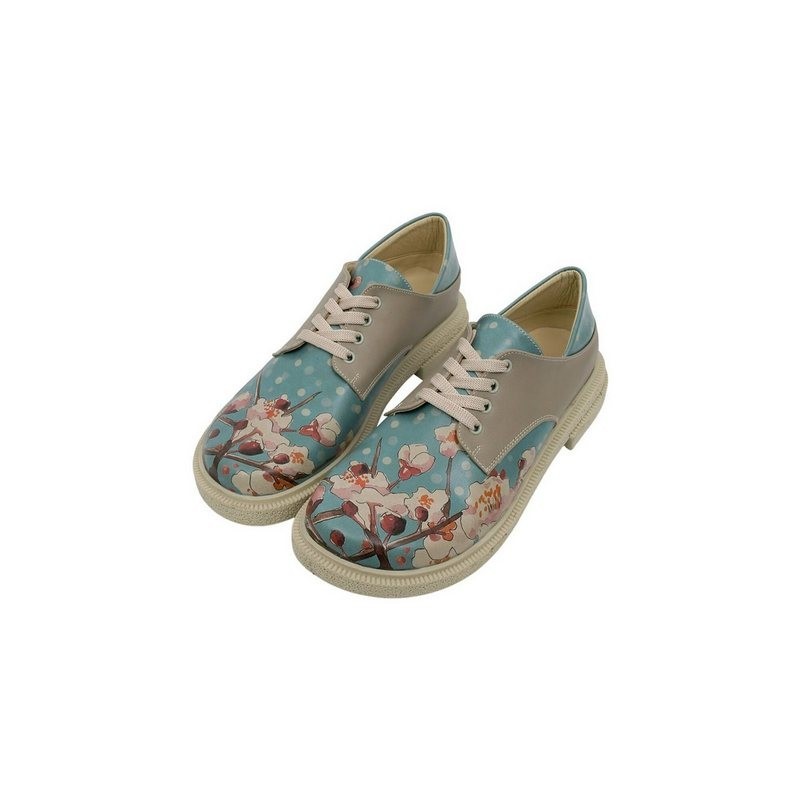 DOGO Damen Diana Blue Ground Vegan Damen Halbschuhe / Girl Outdoorschuh Vegan