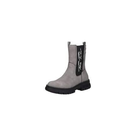 Tom Tailor Chelsea Stiefelette Damen grau|grau
