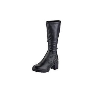 Mustang Stiefel Damen schwarz|schwarz