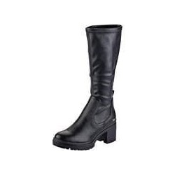 Mustang Stiefel Damen schwarz|schwarz