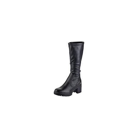 Mustang Stiefel Damen schwarz|schwarz