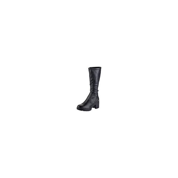 Mustang Stiefel Damen schwarz|schwarz