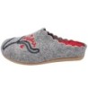 PADERO Damen Pantoffel Filz Hausschuh