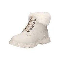 Puccetti Schnür Boots Mädchen weiß|weiß