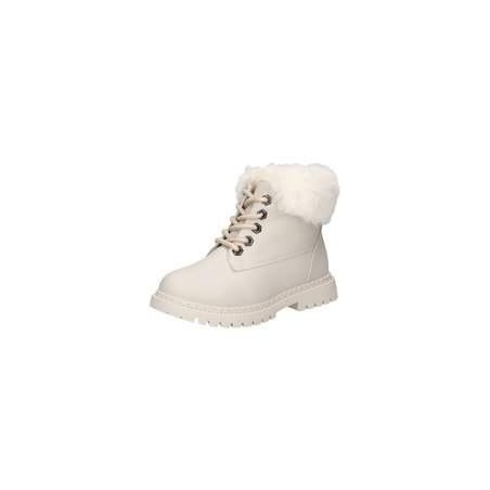 Puccetti Schnür Boots Mädchen weiß|weiß