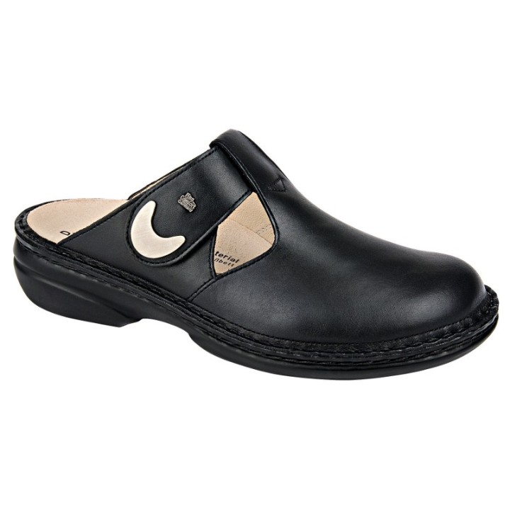 Pantoletten schwarz 37