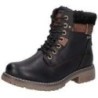 Puccetti Schnür Boots Damen schwarz|schwarz