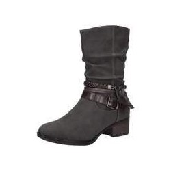 Charmosa Stiefelette Damen grau|grau