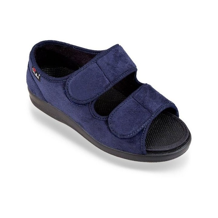 PADERO OrtoMed Klettsandale Hausschuh Verband- und Rehaschuhe