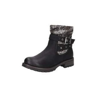 Studio London Stiefeletten Damen schwarz|schwarz