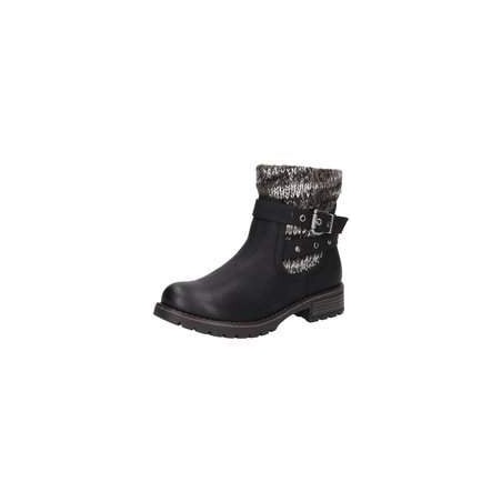 Studio London Stiefeletten Damen schwarz|schwarz