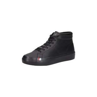 Tommy Hilfiger Modern Vulc Lth Hi WL Herren schwarz|schwarz