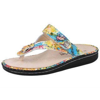 Komfort Sandalen gelb Zehensteg 42