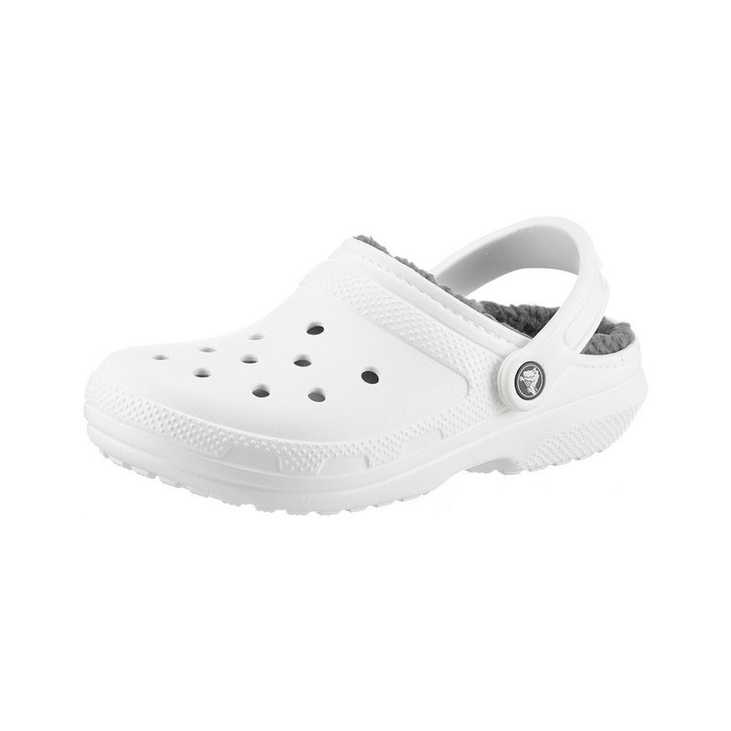 Crocs Classic Lined Clog Hausschuh Gartenclog, Schlappen, Clog, mit kuscheligem Fellimitat