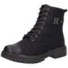 Relife Schnür Boots Damen schwarz|schwarz