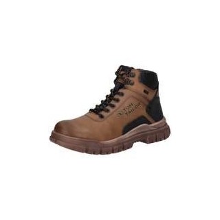 Tom Tailor Schnürstiefelette Herren braun|braun