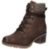 Relife Schnürstiefelette Damen braun|braun