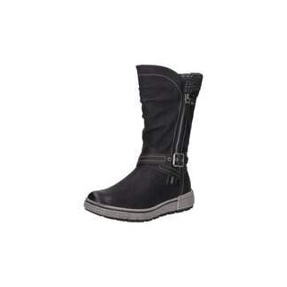 Relife Stiefelette Damen schwarz|schwarz