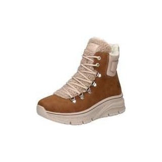 Rieker Schnür Boots Damen braun|braun|braun
