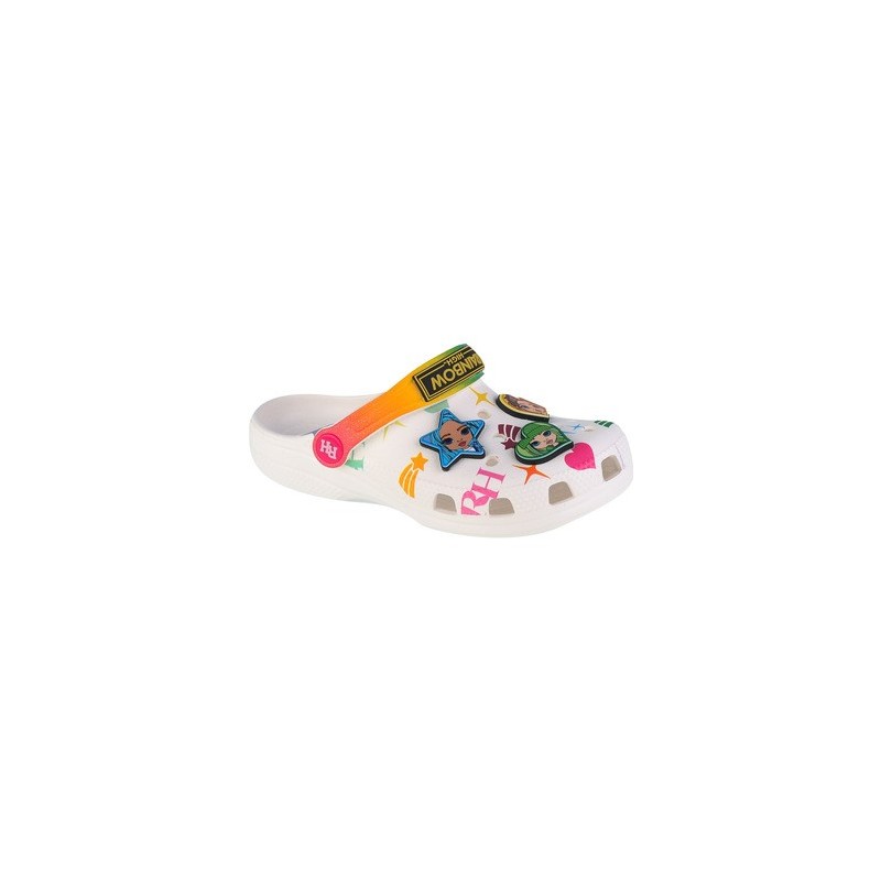 Crocs  Pantoffeln Kinder Classic Rainbow High Kids Clog