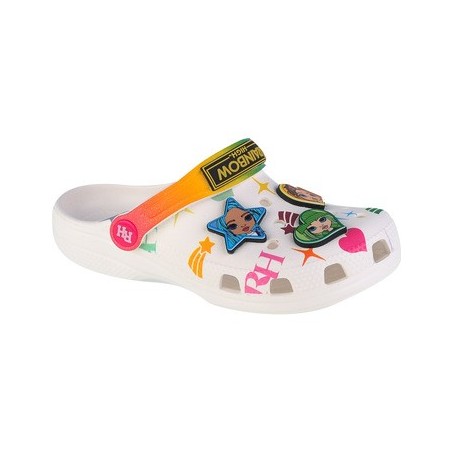 Crocs  Pantoffeln Kinder Classic Rainbow High Kids Clog