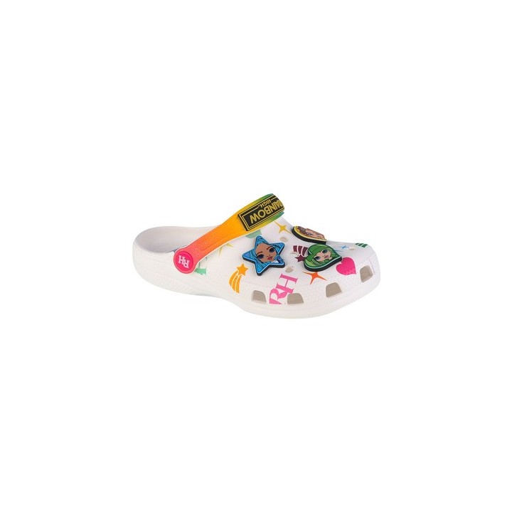 Crocs  Pantoffeln Kinder Classic Rainbow High Kids Clog