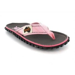 Gumbies Nachhaltiger Zehentrenner im Turtle Design Hausschuh aus nachhaltigem Material