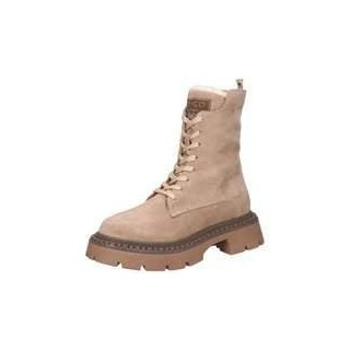 2Go Fashion Schnür Boots Damen beige|beige|beige|beige