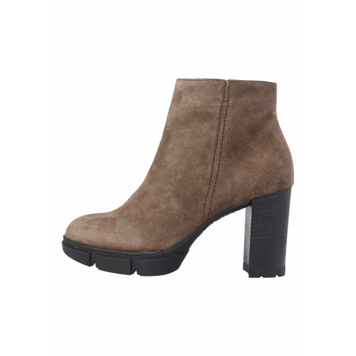 Paul Green Stiefelette 8005-004, Rauleder, Braun, Damen 4,5