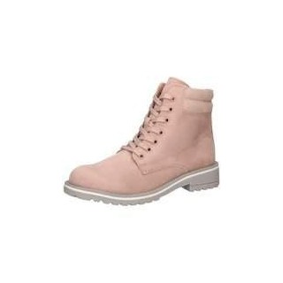 Marco Tozzi Schnür Boots Damen rosa|rosa