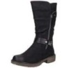 Relife Stiefelette Damen schwarz|schwarz|schwarz