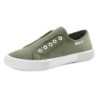 LASCANA Sneaker, Slipper, Halbschuh, Slip-On-Sneaker bequem zum Reinschlüpfen, Slip-Ons