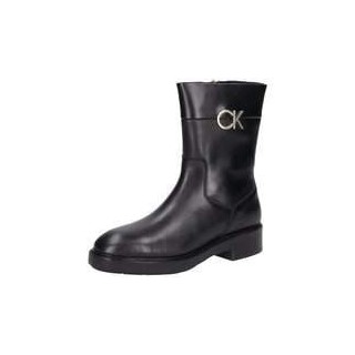 Calvin Klein Rubber Sole Ankle Boot Damen schwarz|schwarz