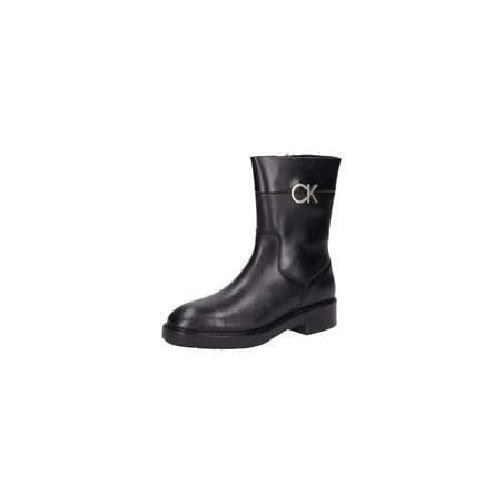 Calvin Klein Rubber Sole Ankle Boot Damen schwarz|schwarz