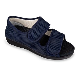 PADERO OrtoMed Klettsandale Hausschuh Verband- und Rehaschuhe