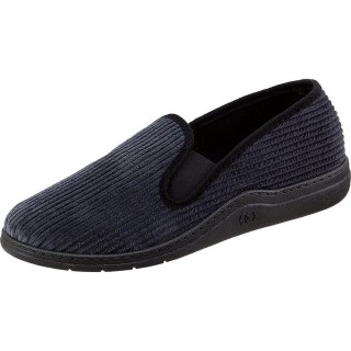 Thiesana Kord Schuhe grau Slipper