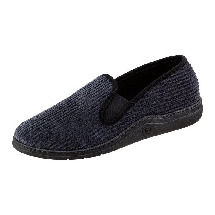 Thiesana Kord Schuhe grau Slipper