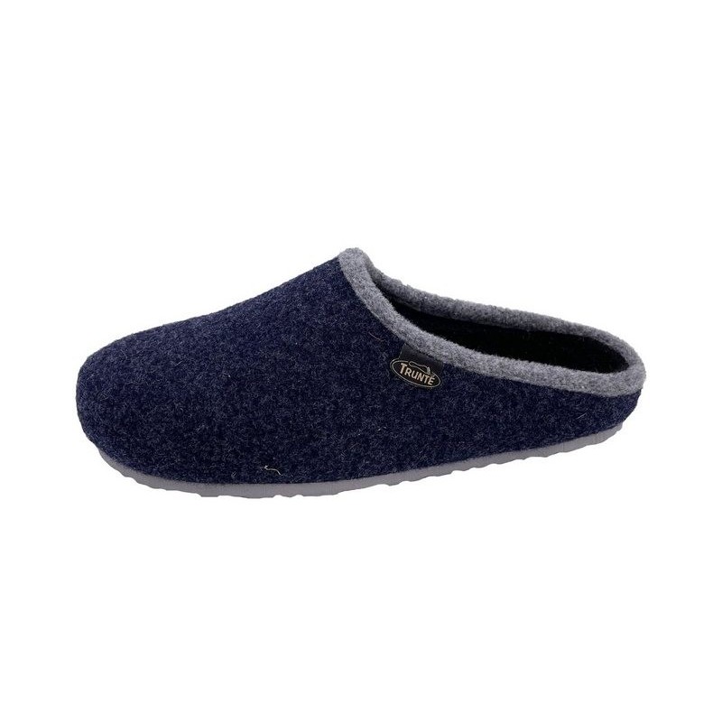 PADERO Helmut Trunte Filz Pantoffel Clogs Hausschuh