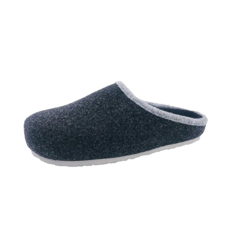 PADERO Helmut Trunte Filz Pantoffel Clogs Hausschuh