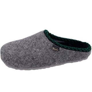 PADERO Helmut Trunte Filz Pantoffel Clogs Hausschuh