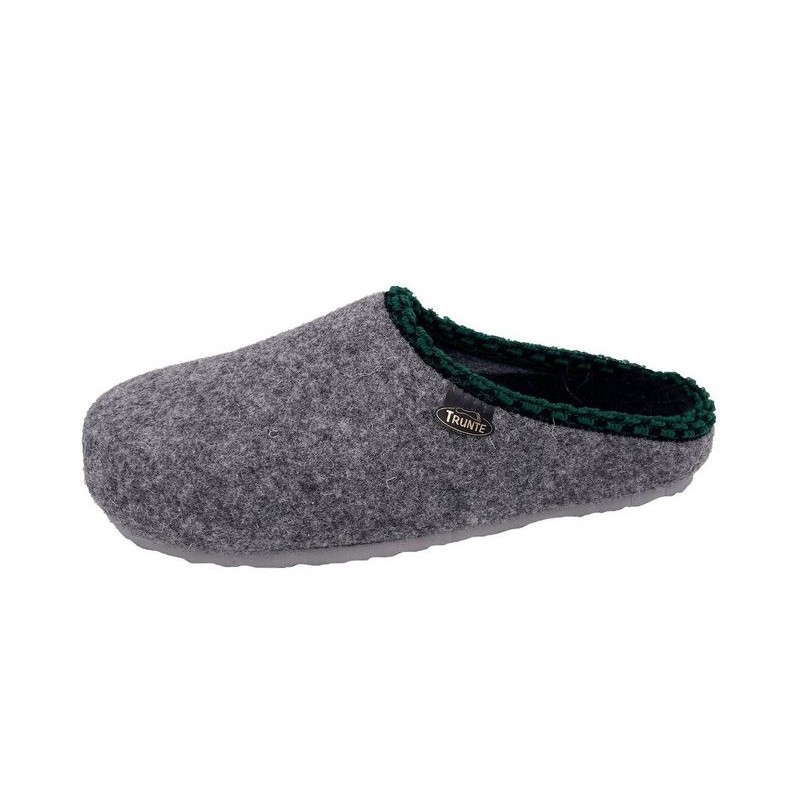 PADERO Helmut Trunte Filz Pantoffel Clogs Hausschuh