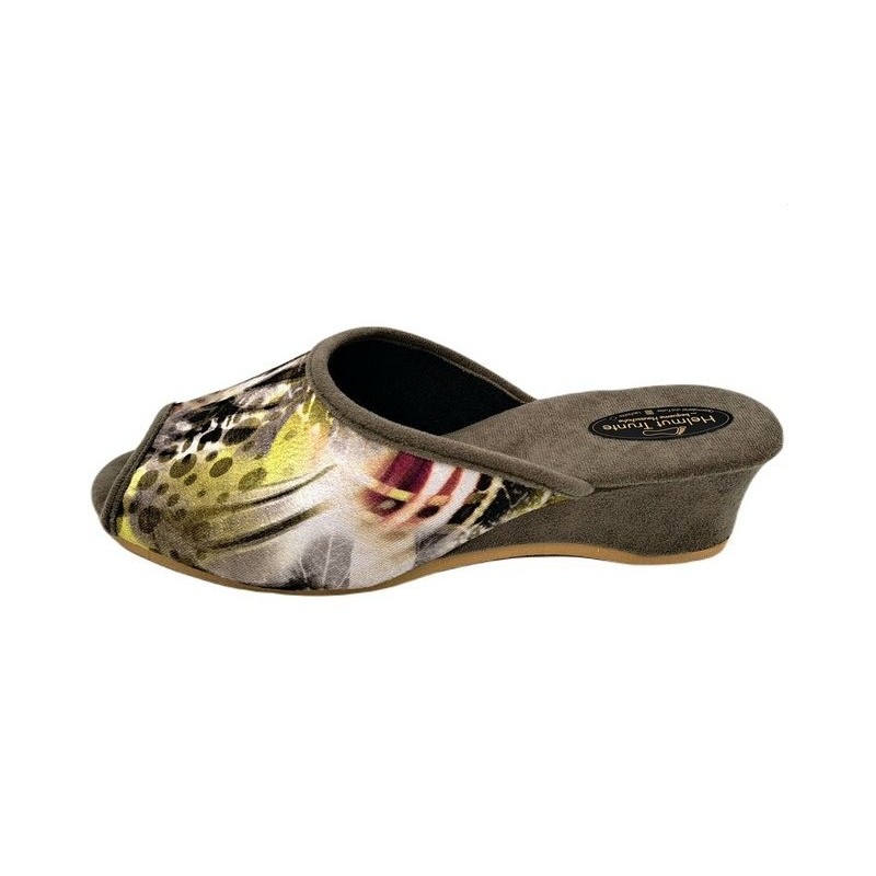 PADERO Helmut Trunte Damen Pantolette Hausschuh Weite G