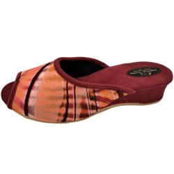 PADERO Helmut Trunte Damen Pantolette Hausschuh Weite G