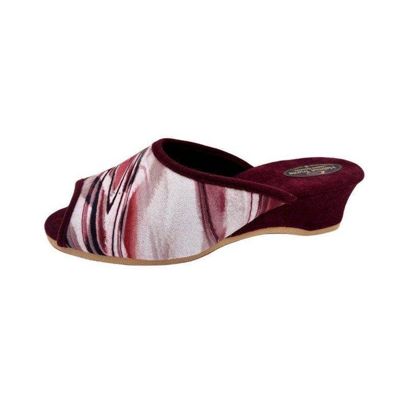 PADERO Helmut Trunte Damen Pantolette Hausschuh Weite G