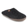 WoolFit Filz Puschen Tibet Hausschuh handgefilzt ohne Fersenrand